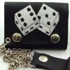 Bewild High Roller Embroidered Leather Chain Wallet 2 Bewild High Roller Embroidered Leather Chain Wallet