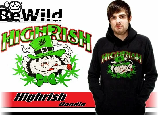 Bewild Irish Stoner Sweatshirt - Highrish Hoodie Unisex Sweatshirts & Long Sleeve 10 Bewild Irish Stoner Sweatshirt - Highrish Hoodie Unisex Sweatshirts & Long Sleeve