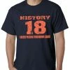 Bewild History 18 Manning Record Breaking Mens T-shirt Sport Inspiration