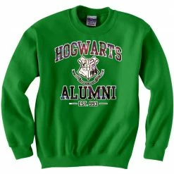 Bewild Hogwarts Alumni Galaxy Crewneck Sweatshirt
