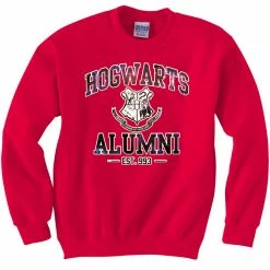 Bewild Hogwarts Alumni Galaxy Crewneck Sweatshirt