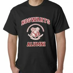 Bewild Hogwarts Alumni Mens T-shirt Comic Con & Gaming Clothing, Video Game