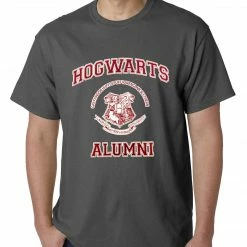 Bewild Hogwarts Alumni Mens T-shirt Comic Con & Gaming Clothing, Video Game