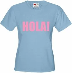 Bewild HOLA! Girl's T-Shirt Hip-Hop Inspired Clothing