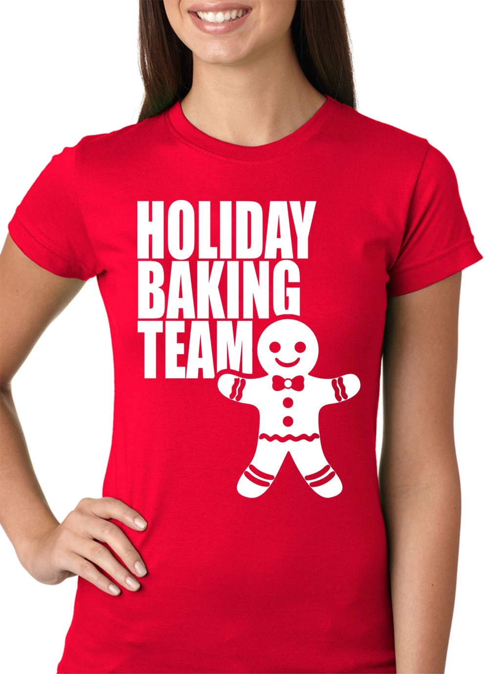 Bewild Holiday Baking Team Christmas Cookies Girls T-shirt 3 Bewild Holiday Baking Team Christmas Cookies Girls T-shirt