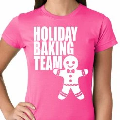 Bewild Holiday Baking Team Christmas Cookies Girls T-shirt 12 Bewild Holiday Baking Team Christmas Cookies Girls T-shirt