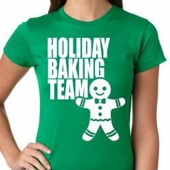 Bewild Holiday Baking Team Christmas Cookies Girls T-shirt 13 Bewild Holiday Baking Team Christmas Cookies Girls T-shirt