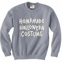 Bewild Home Made Halloween Costume Adult Crewneck