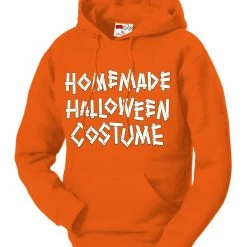 Bewild Halloween Prints Home Made Halloween Costume Adult Hoodie
