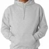 Bewild Hooded Sweatshirt :: Unisex Pull Over Hoodie (Grey) Blank & Comfy