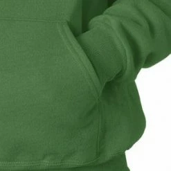 Bewild Blank & Comfy Hooded Sweatshirt :: Unisex Pull Over Hoodie (Kelly Green)