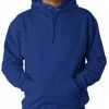 Bewild Blank & Comfy Hooded Sweatshirt :: Unisex Pull Over Hoodie (Royal)