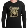 Bewild Hot Babes And Cold Beer Biker Thermal Shirt