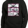 Bewild Hot Pink Roll, Lick, Smoke, Sexy Girl Adult Hoodie Cool Funny & Offensive