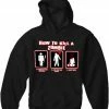 Bewild How To Kill A Zombie Hoodie Cool Funny & Offensive 2 Bewild How To Kill A Zombie Hoodie Cool Funny & Offensive