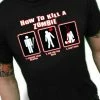 Bewild How To Kill A Zombie T-Shirt
