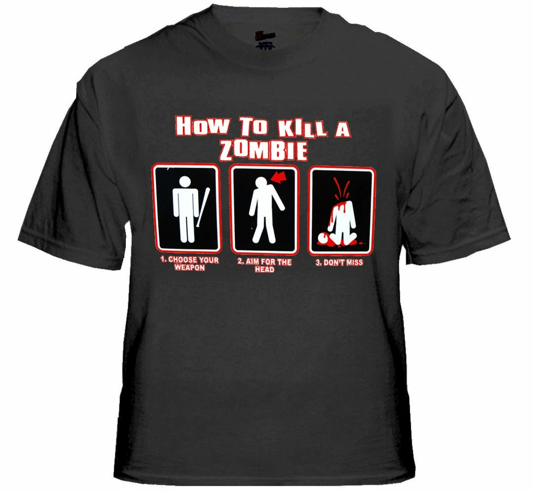 Bewild How To Kill A Zombie T-Shirt 4 Bewild How To Kill A Zombie T-Shirt