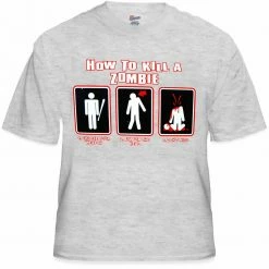 Bewild How To Kill A Zombie T-Shirt 14 Bewild How To Kill A Zombie T-Shirt