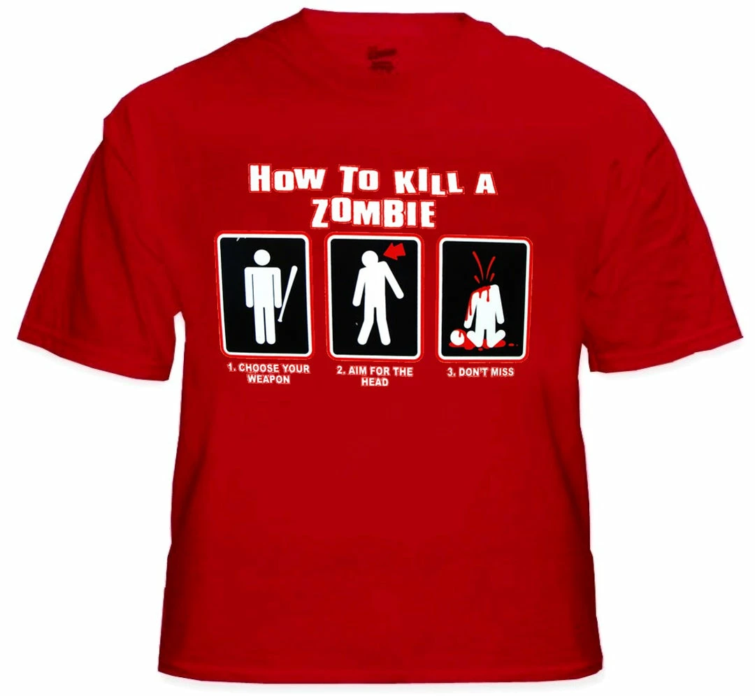 Bewild How To Kill A Zombie T-Shirt 9 Bewild How To Kill A Zombie T-Shirt