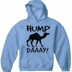 Bewild Cool Funny & Offensive Hump Day Camel Adult Hoodie