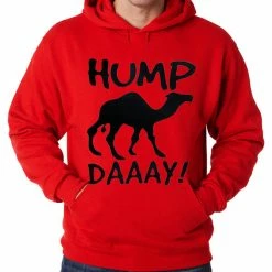 Bewild Cool Funny & Offensive Hump Day Camel Adult Hoodie
