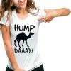 Bewild Cool Funny & Offensive Hump Day Camel Girl's T- Shirt