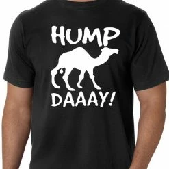 Bewild Cool Funny & Offensive Hump Day Camel Men's T- Shirt