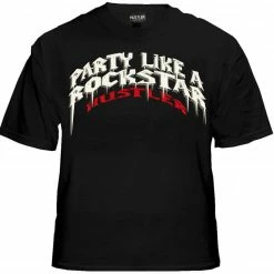 Bewild Huster "Rockstar" T-Shirt (Black) Hustler