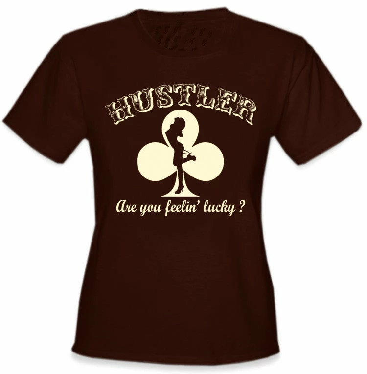 Bewild Hustler Are You Feelin' Lucky? Girl's T-Shirt 5 Bewild Hustler Are You Feelin' Lucky? Girl's T-Shirt