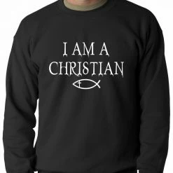 Bewild Say It Loud I Am A Christian Oregon College Shooting Adult Crewneck