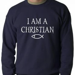 Bewild Say It Loud I Am A Christian Oregon College Shooting Adult Crewneck