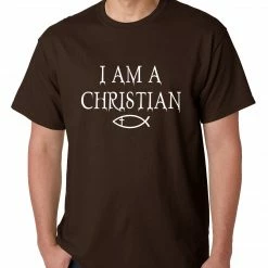 Bewild I Am A Christian Oregon College Shooting Mens T-shirt