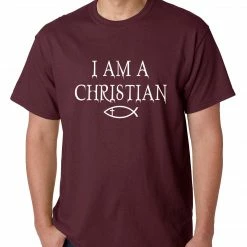 Bewild I Am A Christian Oregon College Shooting Mens T-shirt