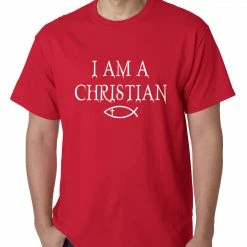 Bewild I Am A Christian Oregon College Shooting Mens T-shirt