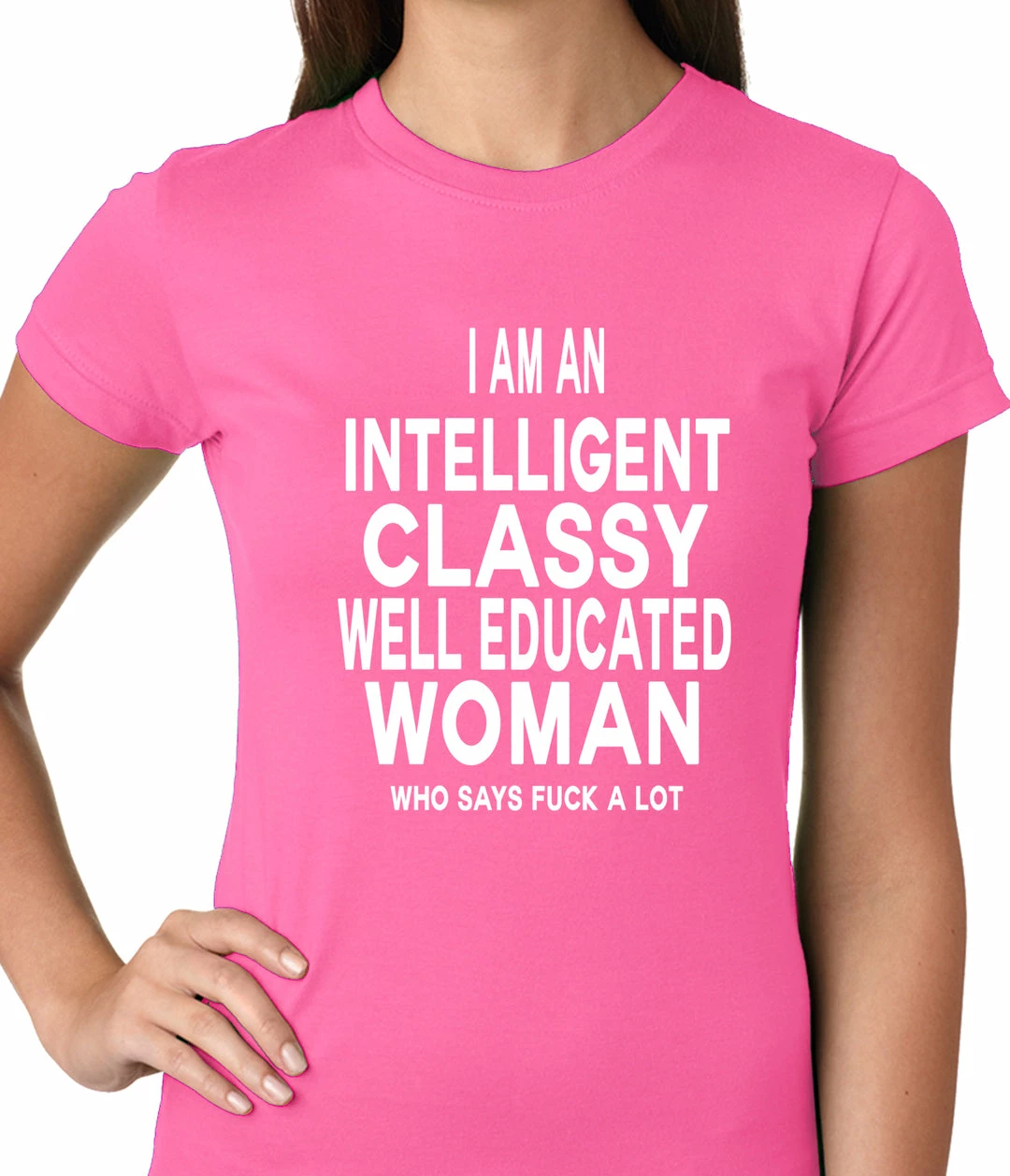 Bewild I Am An Intelligent Classy Woman Who Says Fuck A Lot Ladies T-shirt 5 Bewild I Am An Intelligent Classy Woman Who Says Fuck A Lot Ladies T-shirt