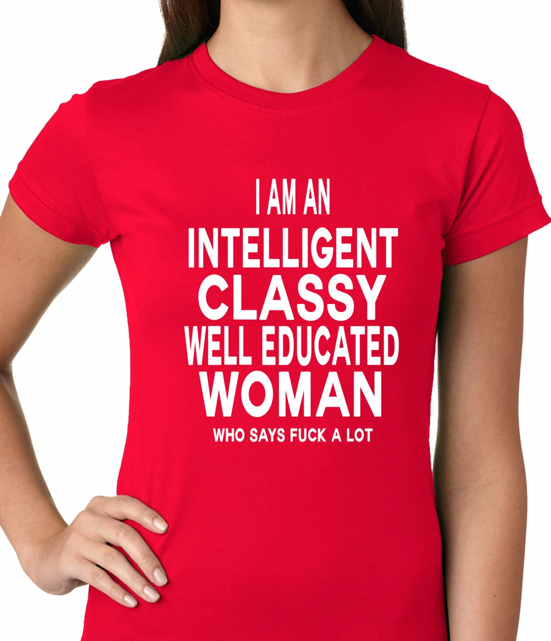 Bewild I Am An Intelligent Classy Woman Who Says Fuck A Lot Ladies T-shirt 8 Bewild I Am An Intelligent Classy Woman Who Says Fuck A Lot Ladies T-shirt