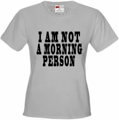 Bewild I Am Not A Morning Person Cara Delevingne Vogue Girl's T-Shirt Cool Funny & Offensive