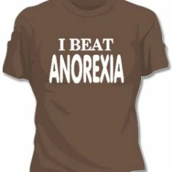 Bewild I Beat Anorexia Girls T-Shirt