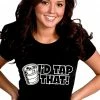 Bewild Cool Funny & Offensive I'd Tap That Girls T-Shirt