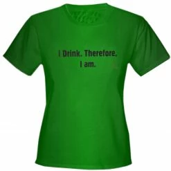Bewild I Drink Therefore I Am Girls T-Shirt Cool Funny & Offensive 13 Bewild I Drink Therefore I Am Girls T-Shirt Cool Funny & Offensive