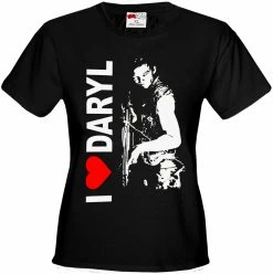 Bewild Cool Funny & Offensive I Heart Daryl Girl's T-Shirt 13 Bewild Cool Funny & Offensive I Heart Daryl Girl's T-Shirt