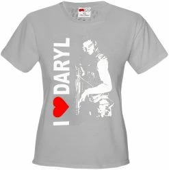 Bewild Cool Funny & Offensive I Heart Daryl Girl's T-Shirt 17 Bewild Cool Funny & Offensive I Heart Daryl Girl's T-Shirt