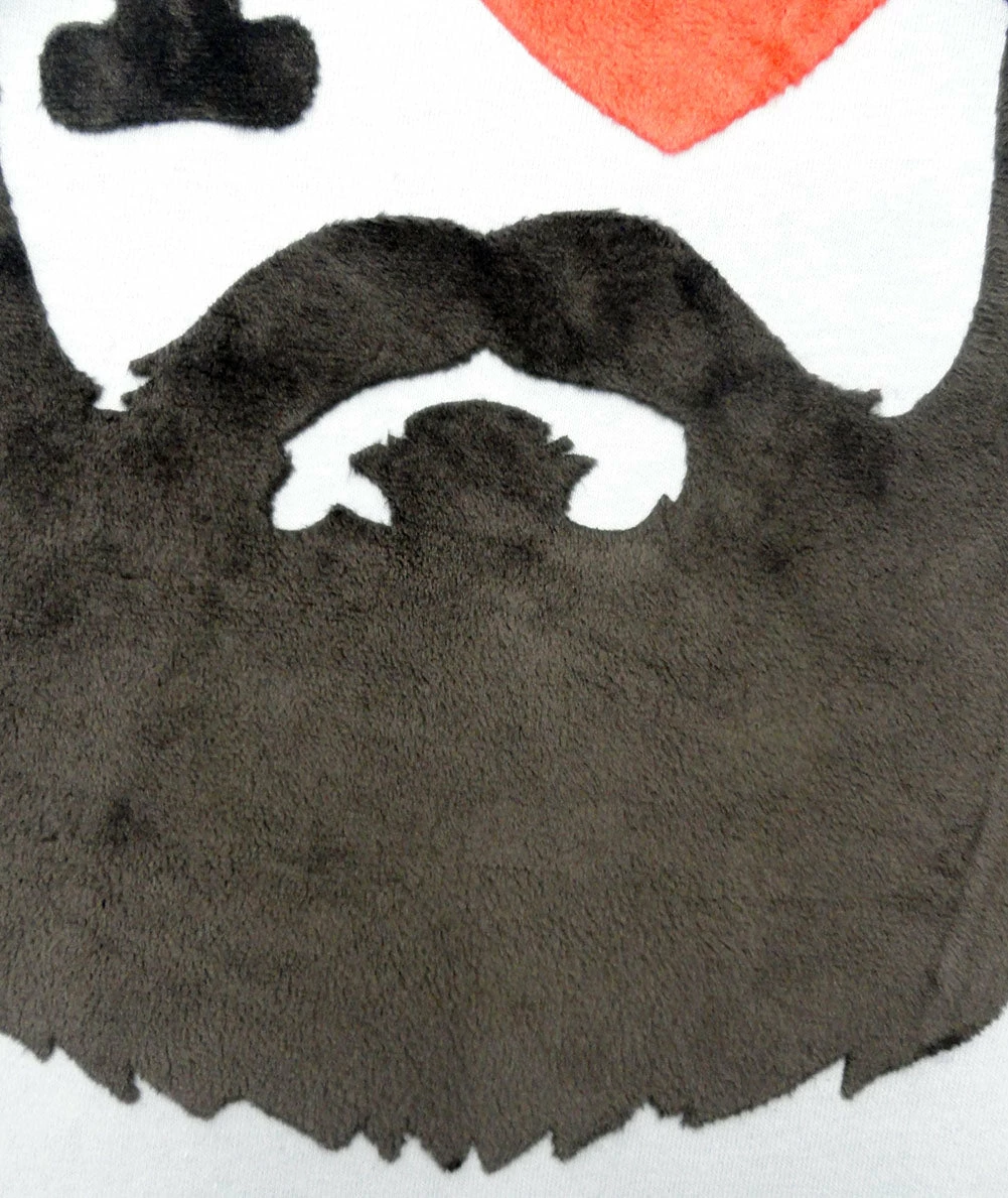 Bewild I Love Beards Fuzzy Adult Crewneck 8 Bewild I Love Beards Fuzzy Adult Crewneck