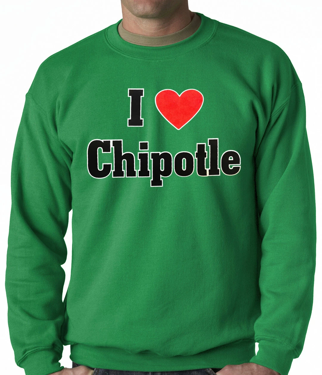 Bewild I Love Chipotle Adult Crewneck Cool Funny & Offensive 7 Bewild I Love Chipotle Adult Crewneck Cool Funny & Offensive