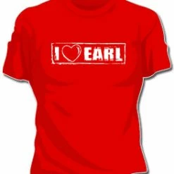 Bewild Cool Funny & Offensive I Love Earl Girls T-Shirt