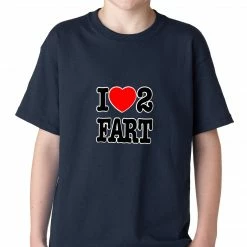 Bewild I Love Farting Kids T-shirt