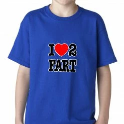 Bewild I Love Farting Kids T-shirt