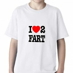 Bewild I Love Farting Kids T-shirt