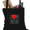 Bewild Cool Funny & Offensive I Love Farting Tote Bag