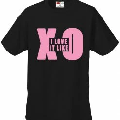 Bewild Hip-Hop Inspired Clothing I Love It Like XO Mens T-shirt